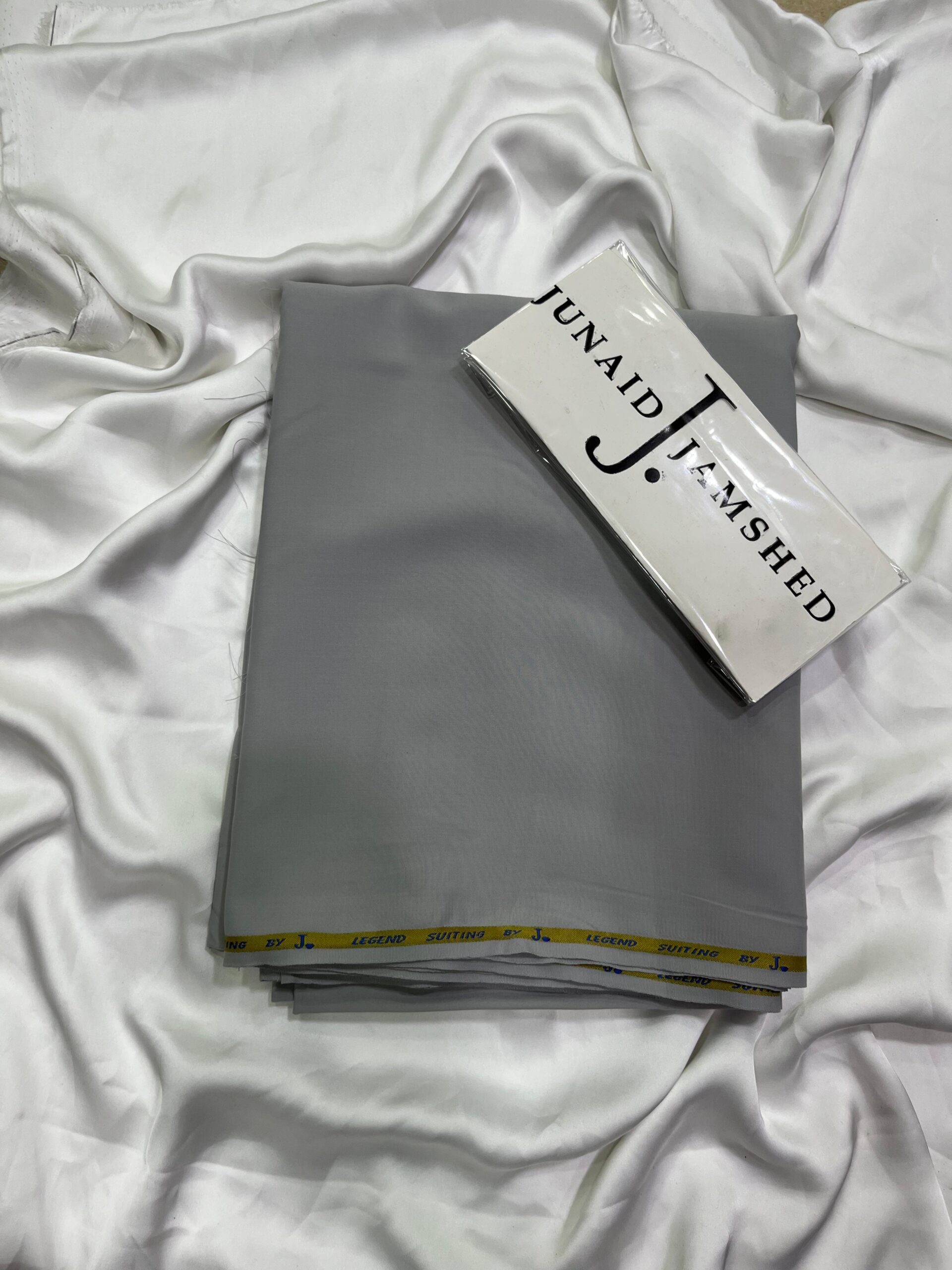 J. Legend Suiting Light Grey Wash & Wear Unstitched Men's Suit