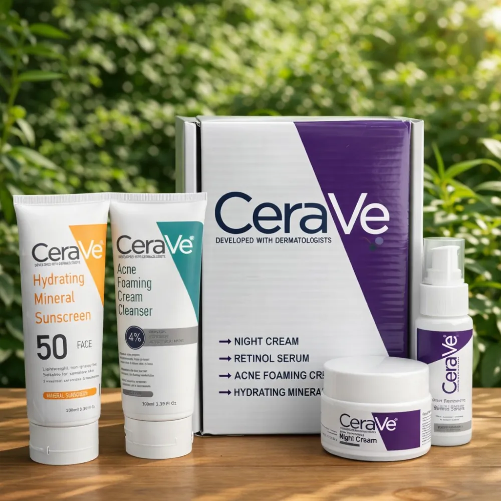 CeraVe Skincare Bundle – Acne, Retinol & SPF 50 - Image 4