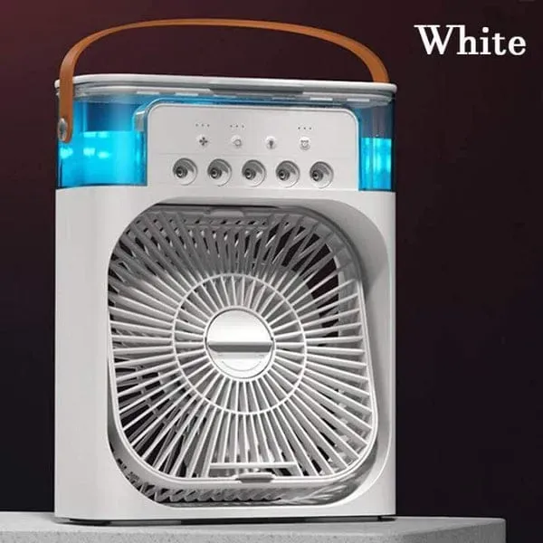 18-Inch Portable Mini Air Cooler Fan – USB Mist Cooling Fan - Image 4