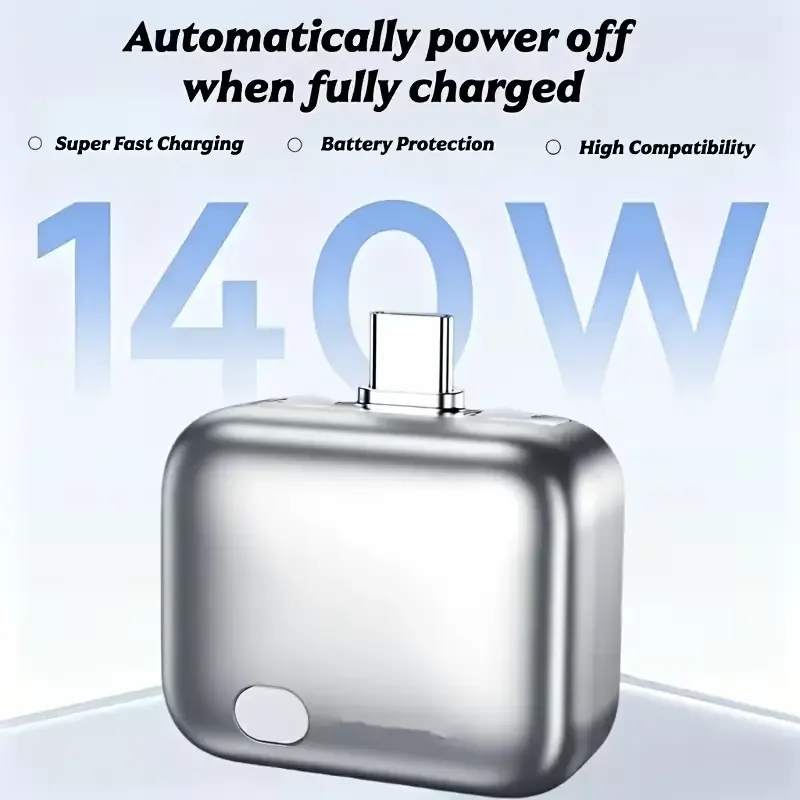 PopGuard Automatic Charging Disconnector USB-C | Smart PD Charging Adapter