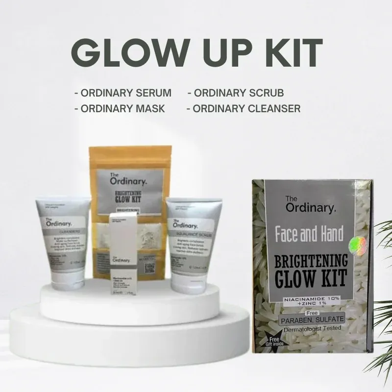 The Ordinary Glow Kit – Face & Hand Brightening Skincare Set - Image 2